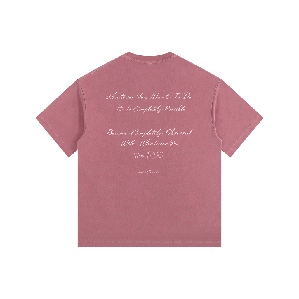 Kai Cenat - Vintage Washed Oversized Cotton T-Shirt