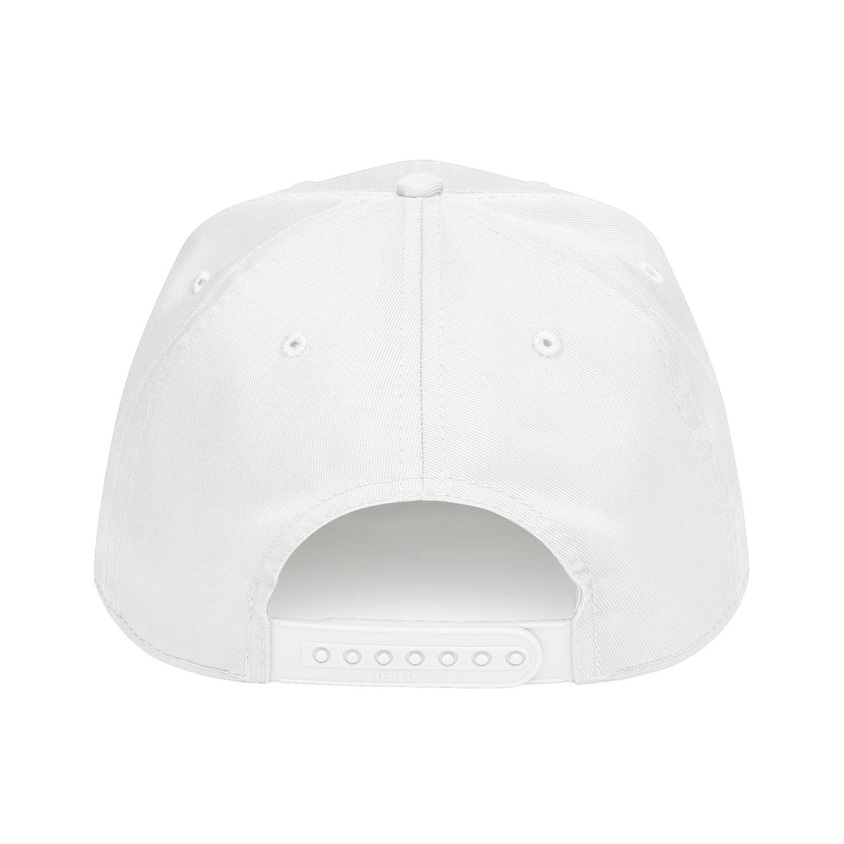 Grit - Mid Profile Baseball Cap — Red 'Crt' Script Embroidered Logo