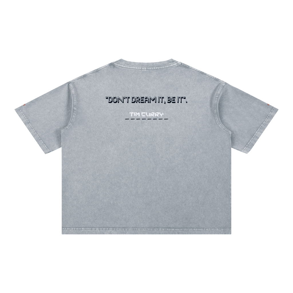 Tim Curry - Mineral Wash Boxy Cotton T-Shirt