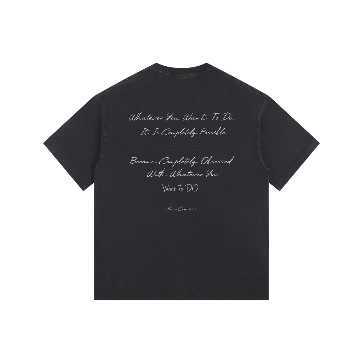 Kai Cenat - Vintage Washed Oversized Cotton T-Shirt