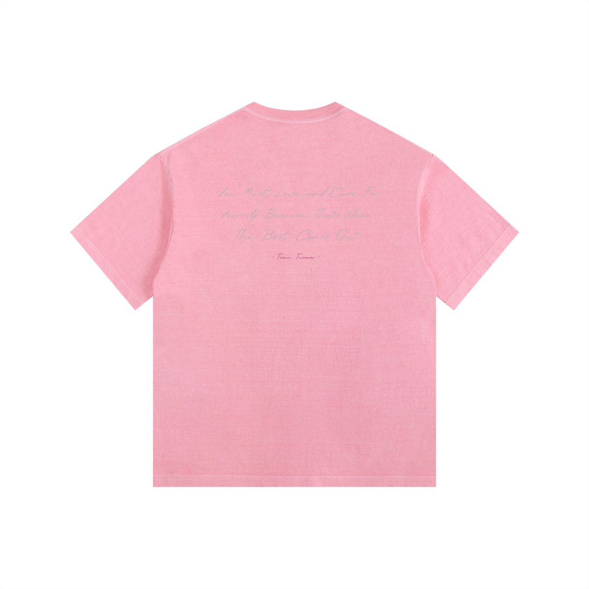 Tina Turner - Vintage Washed Oversized Cotton T-Shirt