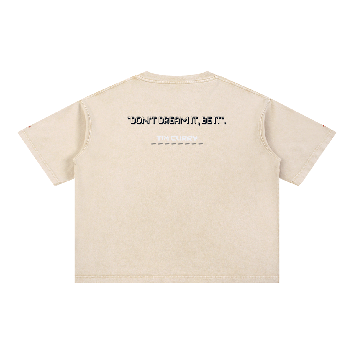 Tim Curry - Mineral Wash Boxy Cotton T-Shirt