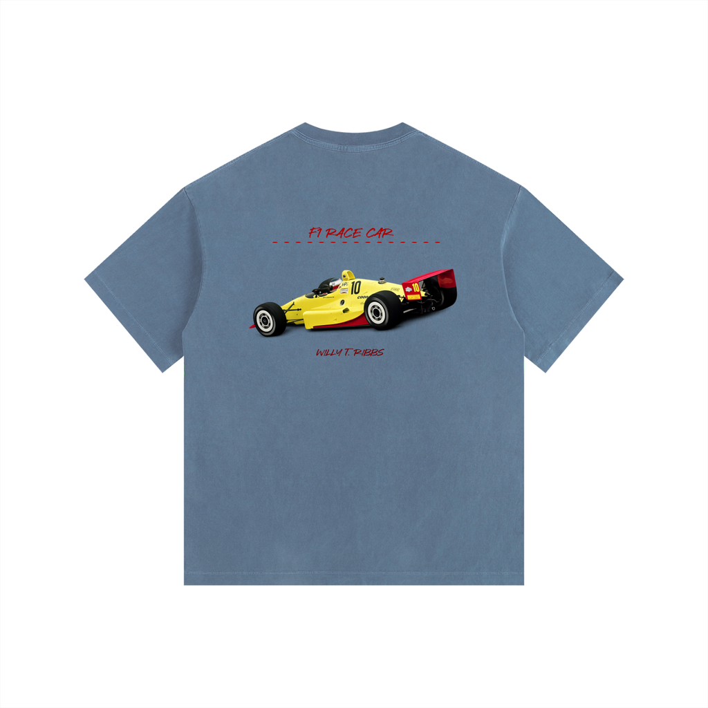 Willy T. Ribbs F1 Edition - Vintage Washed Oversized Cotton T-Shirt