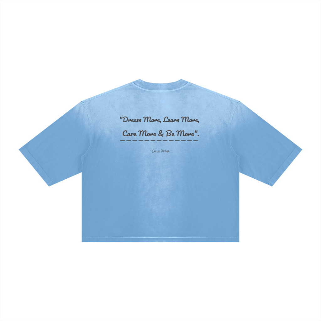Dolly Parton - Unisex Vintage Wash Sunfade Boxy T-Shirt