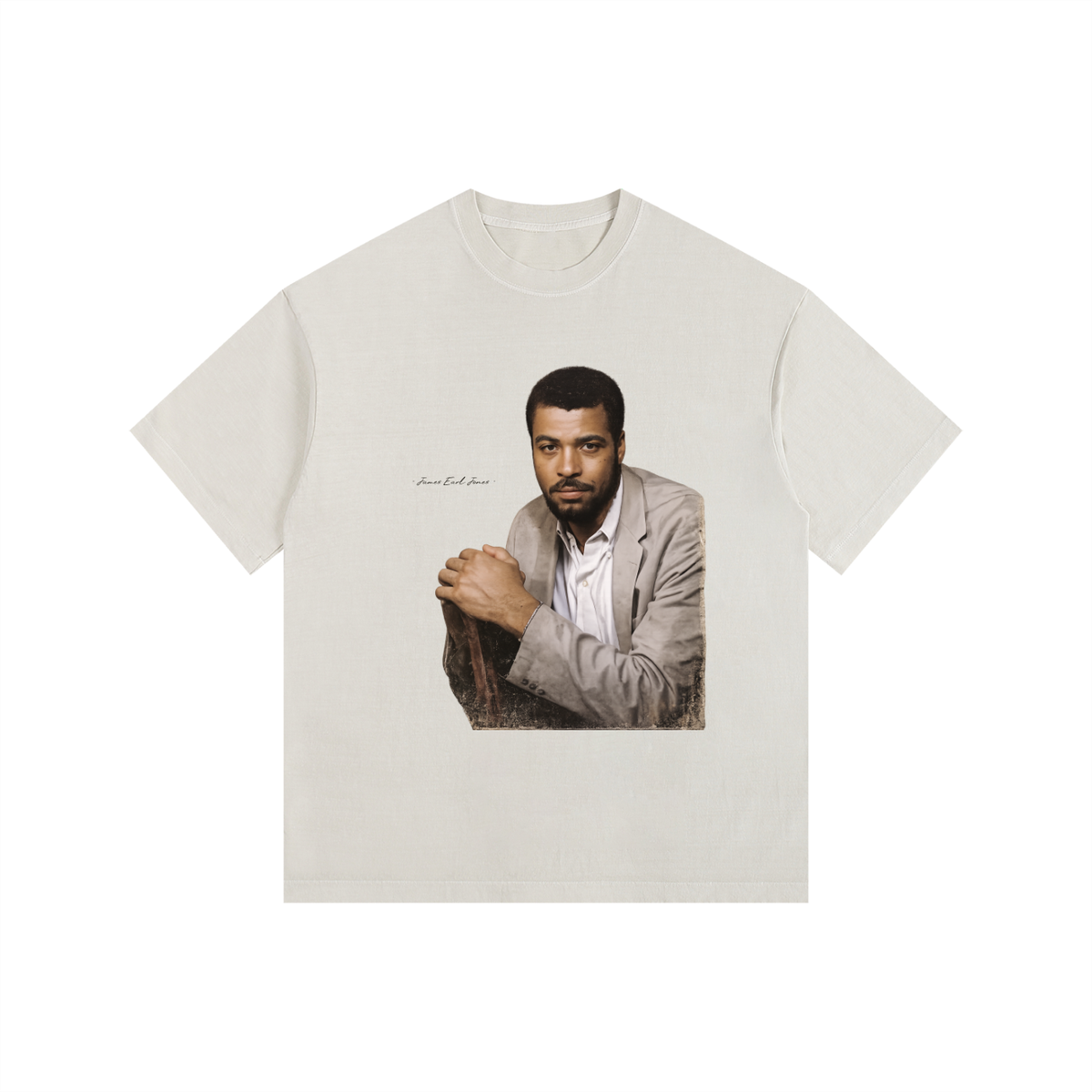 James Earl Jones - Vintage Washed Oversized Cotton T-Shirt