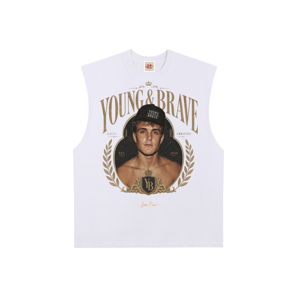 Jake Paul - Raw Edge Cotton Tank Top