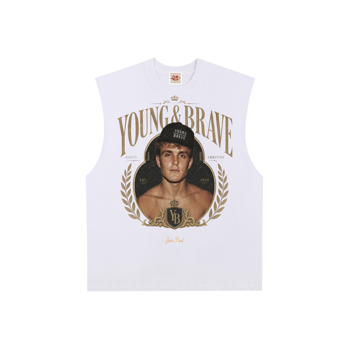 Jake Paul - Raw Edge Cotton Tank Top
