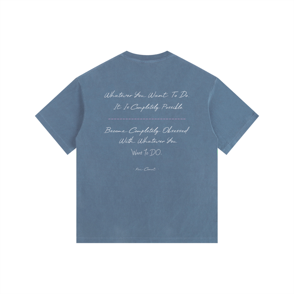Kai Cenat - Vintage Washed Oversized Cotton T-Shirt