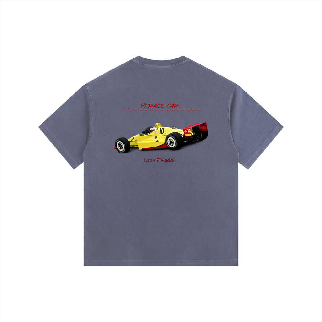 Willy T. Ribbs F1 Edition - Vintage Washed Oversized Cotton T-Shirt