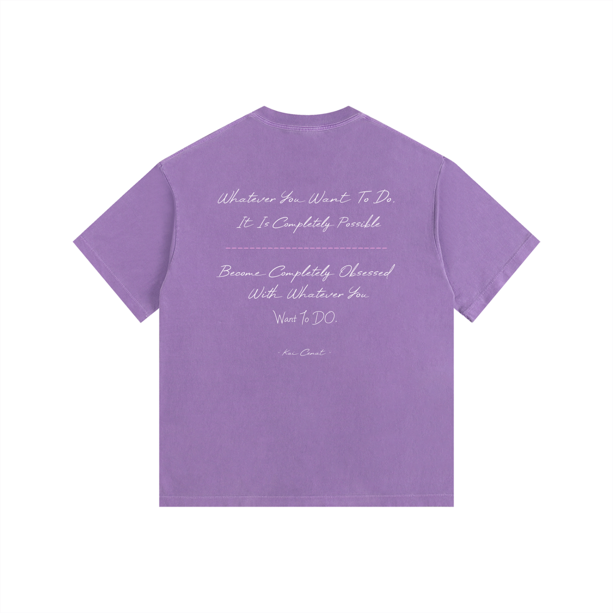 Kai Cenat - Vintage Washed Oversized Cotton T-Shirt