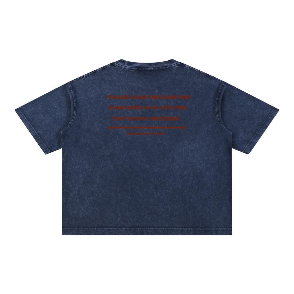 Michael Jordan - Mineral Wash Boxy Cotton T-Shirt