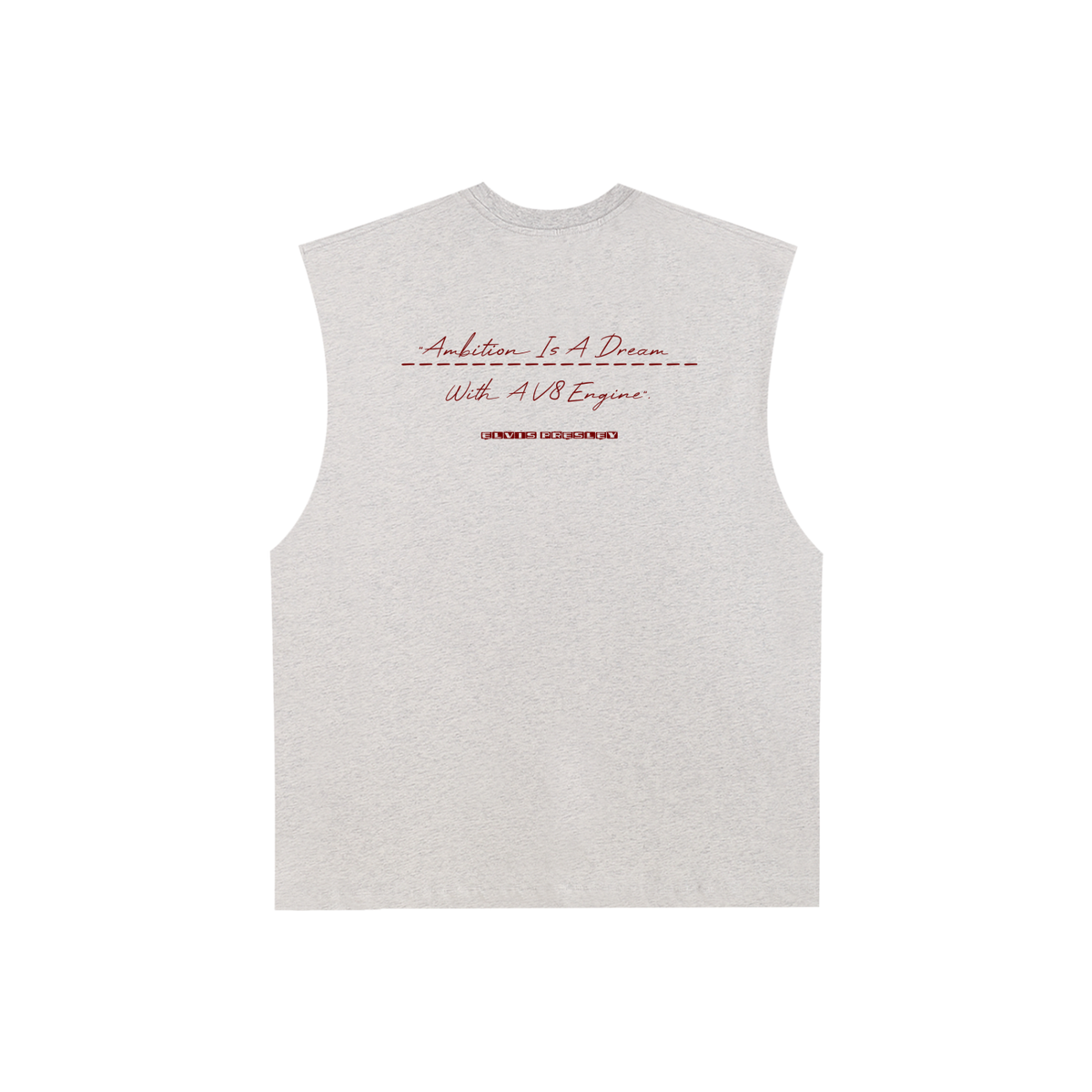 Elves Presley - Raw Edge Cotton Tank Top