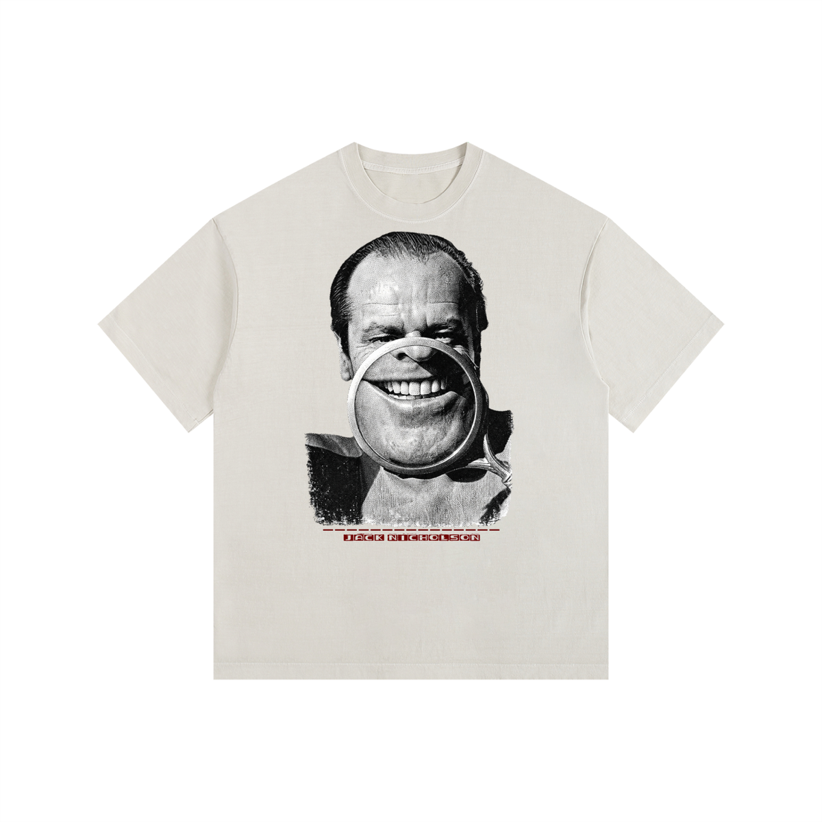 JACK NICHOLSON - Vintage Washed Oversized Cotton T-Shirt
