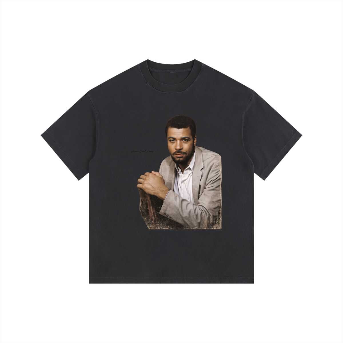 James Earl Jones - Vintage Washed Oversized Cotton T-Shirt