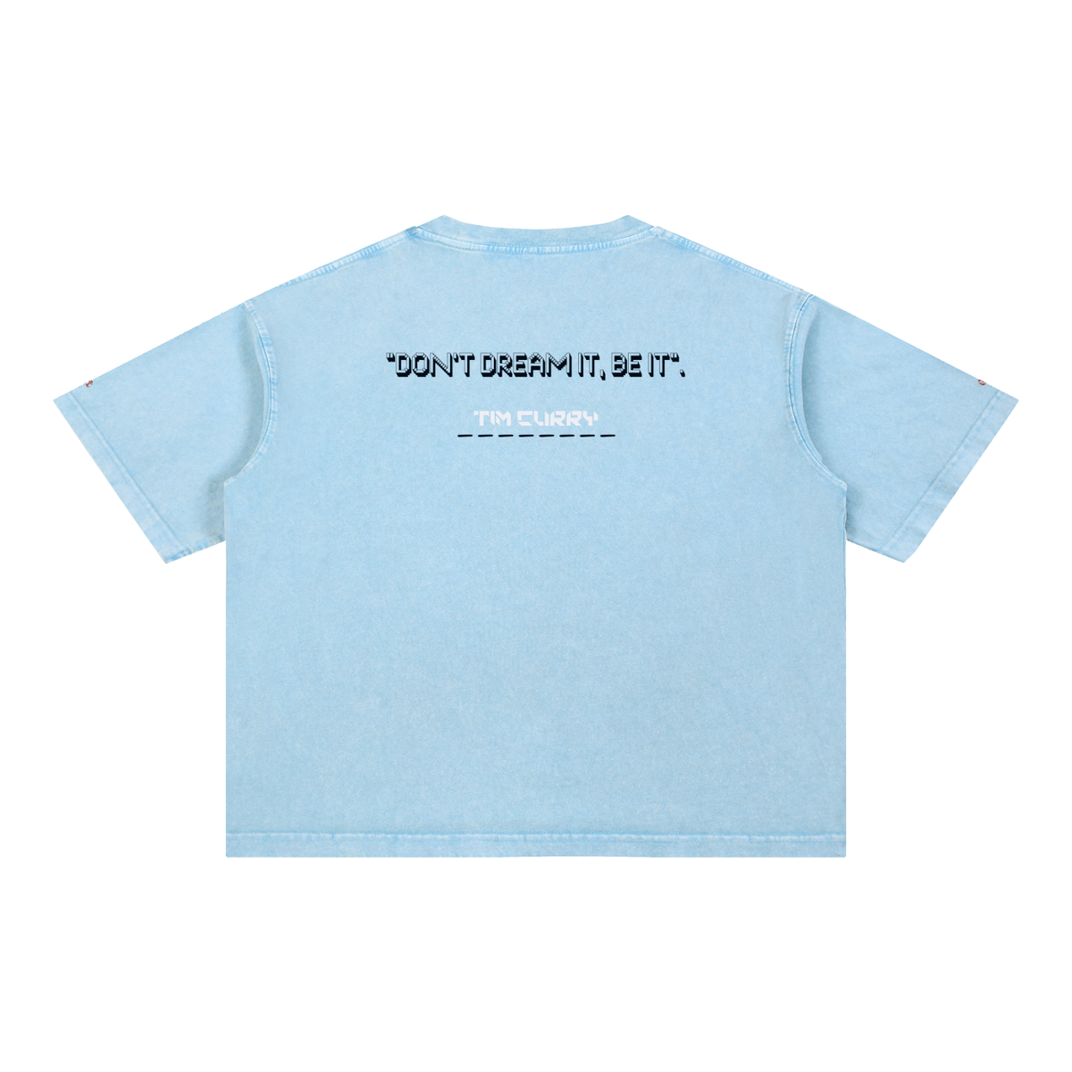 Tim Curry - Mineral Wash Boxy Cotton T-Shirt