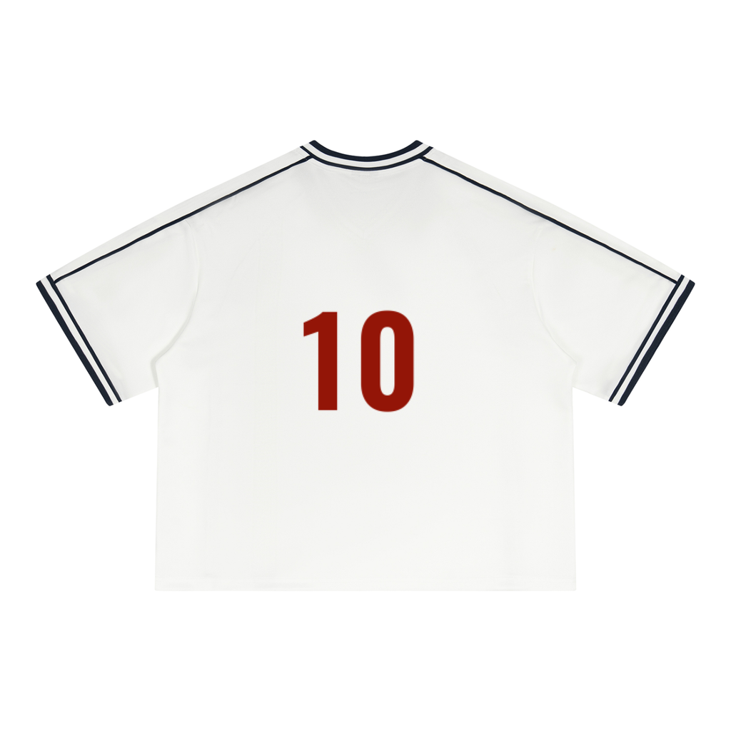 Lamine Yamal - Unisex Boxy V-Neck Soccer Jersey