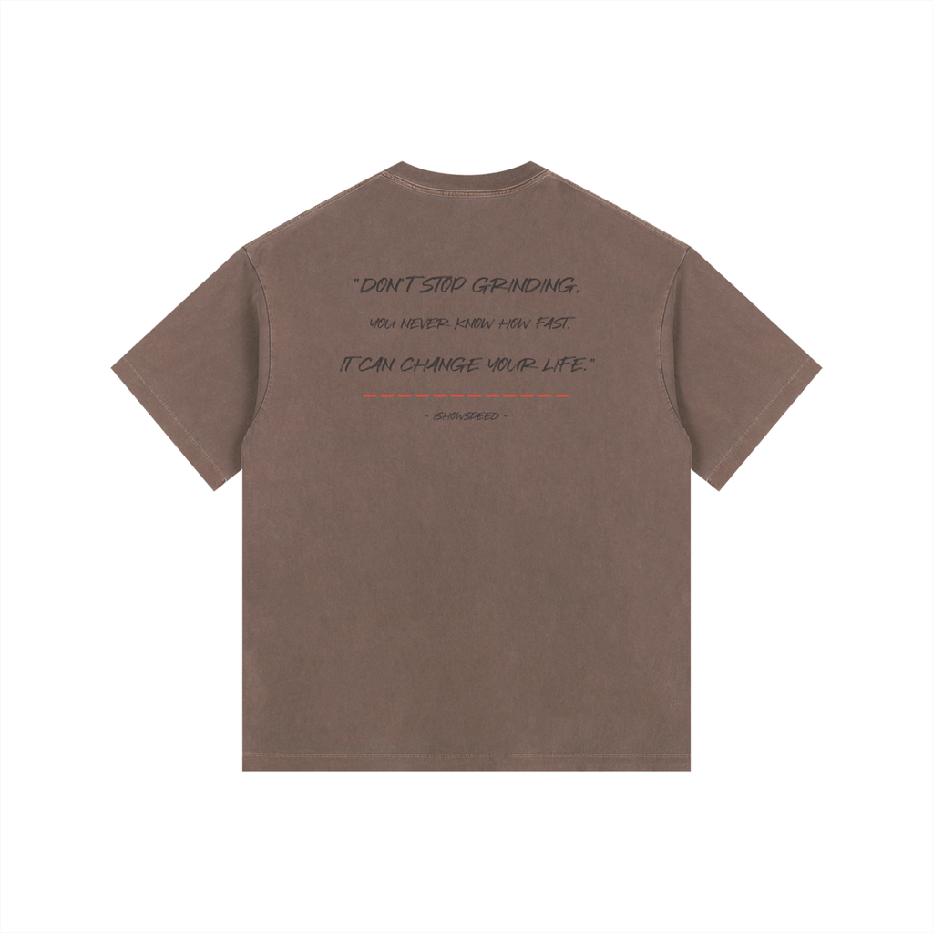 IShowSpeed - Vintage Washed Oversized Cotton T-Shirt