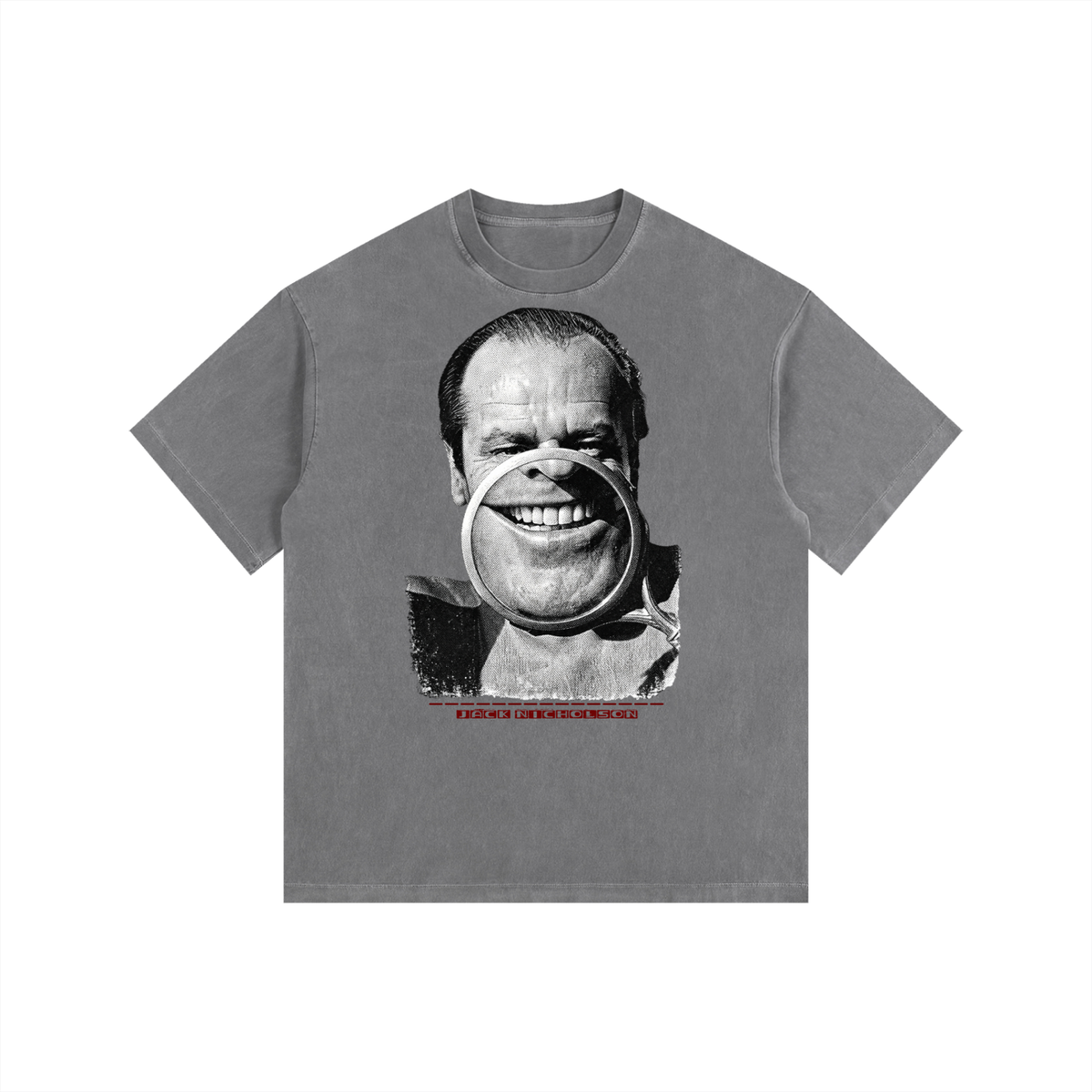 JACK NICHOLSON - Vintage Washed Oversized Cotton T-Shirt