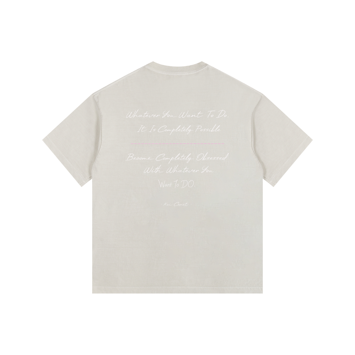Kai Cenat - Vintage Washed Oversized Cotton T-Shirt