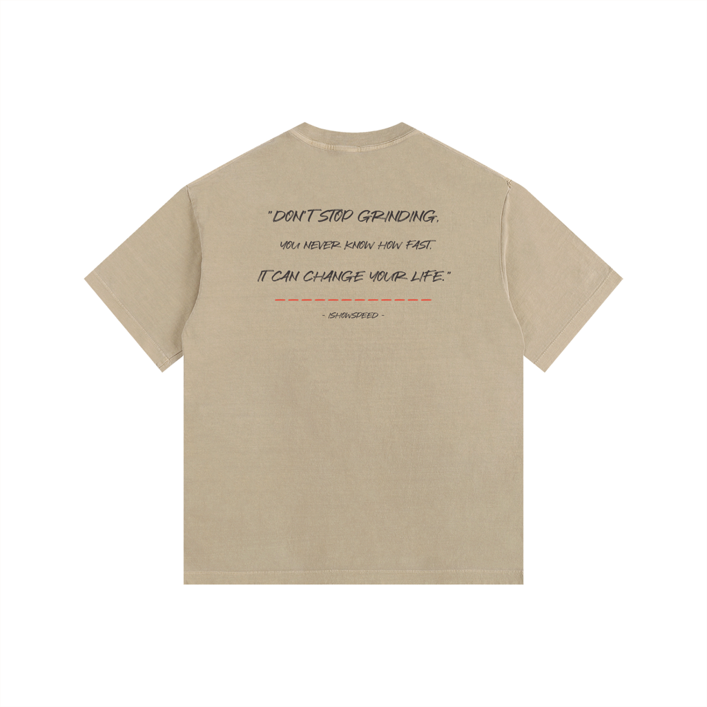 IShowSpeed - Vintage Washed Oversized Cotton T-Shirt