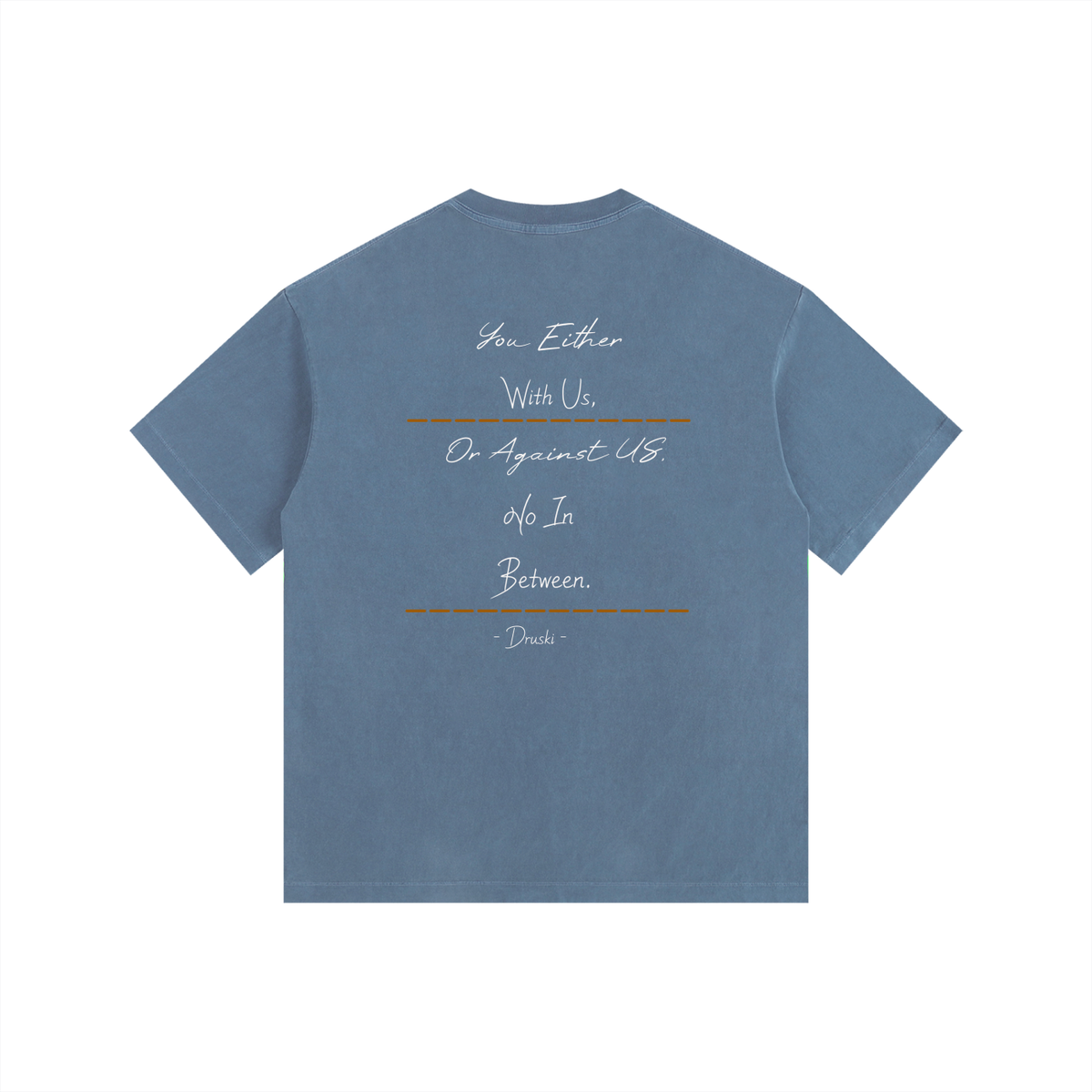 Druski - Vintage Washed Oversized Cotton T-Shirt