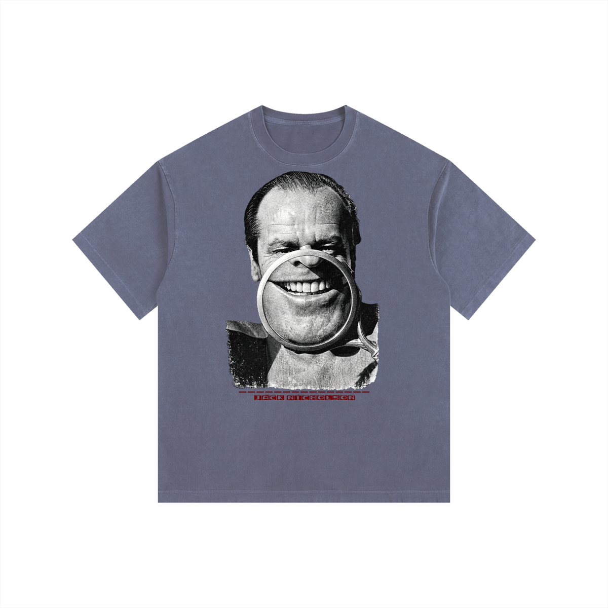 JACK NICHOLSON - Vintage Washed Oversized Cotton T-Shirt