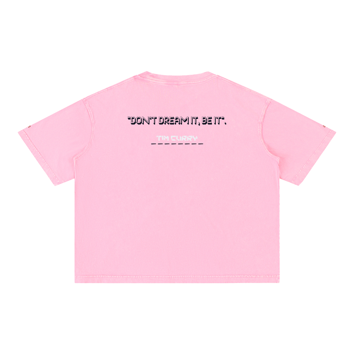 Tim Curry - Mineral Wash Boxy Cotton T-Shirt