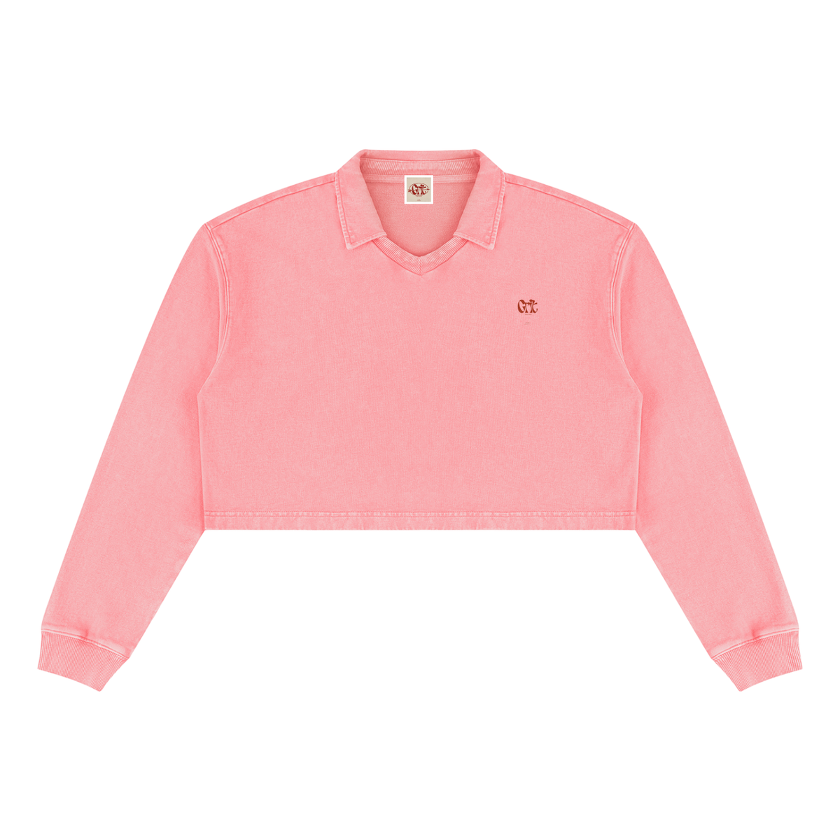 Grit Girl - Women’s Vintage Wash Crop Sweatshirt
