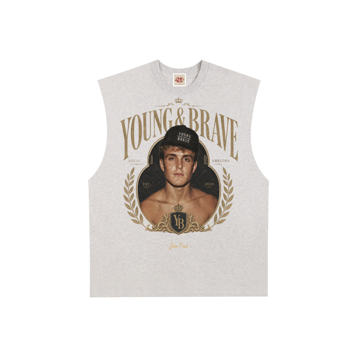 Jake Paul - Raw Edge Cotton Tank Top