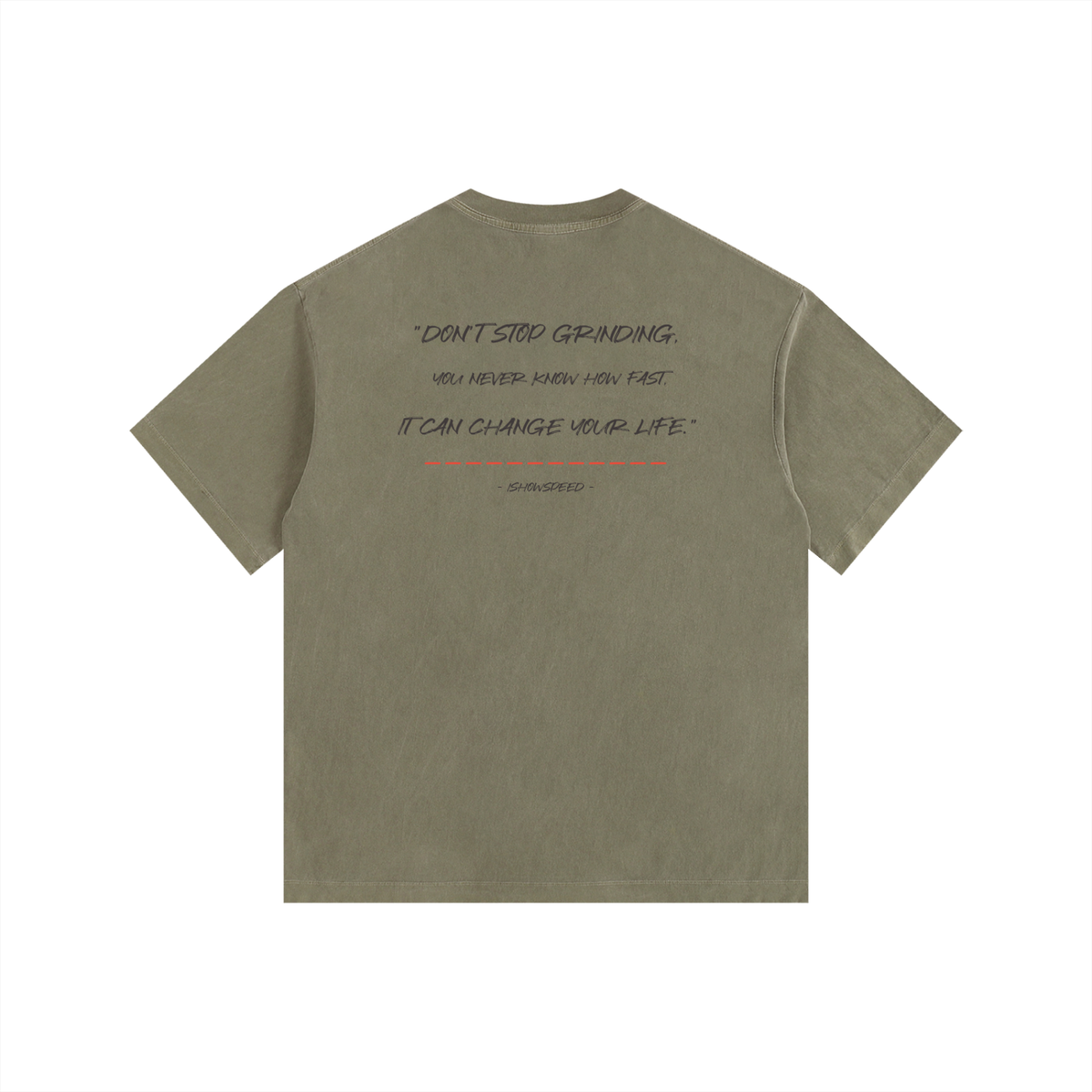 IShowSpeed - Vintage Washed Oversized Cotton T-Shirt