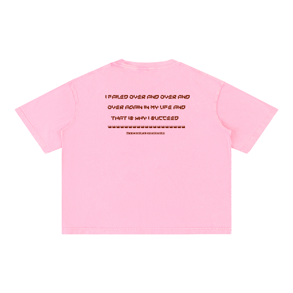 Michael Jordan - Mineral Wash Boxy Cotton T-Shirt