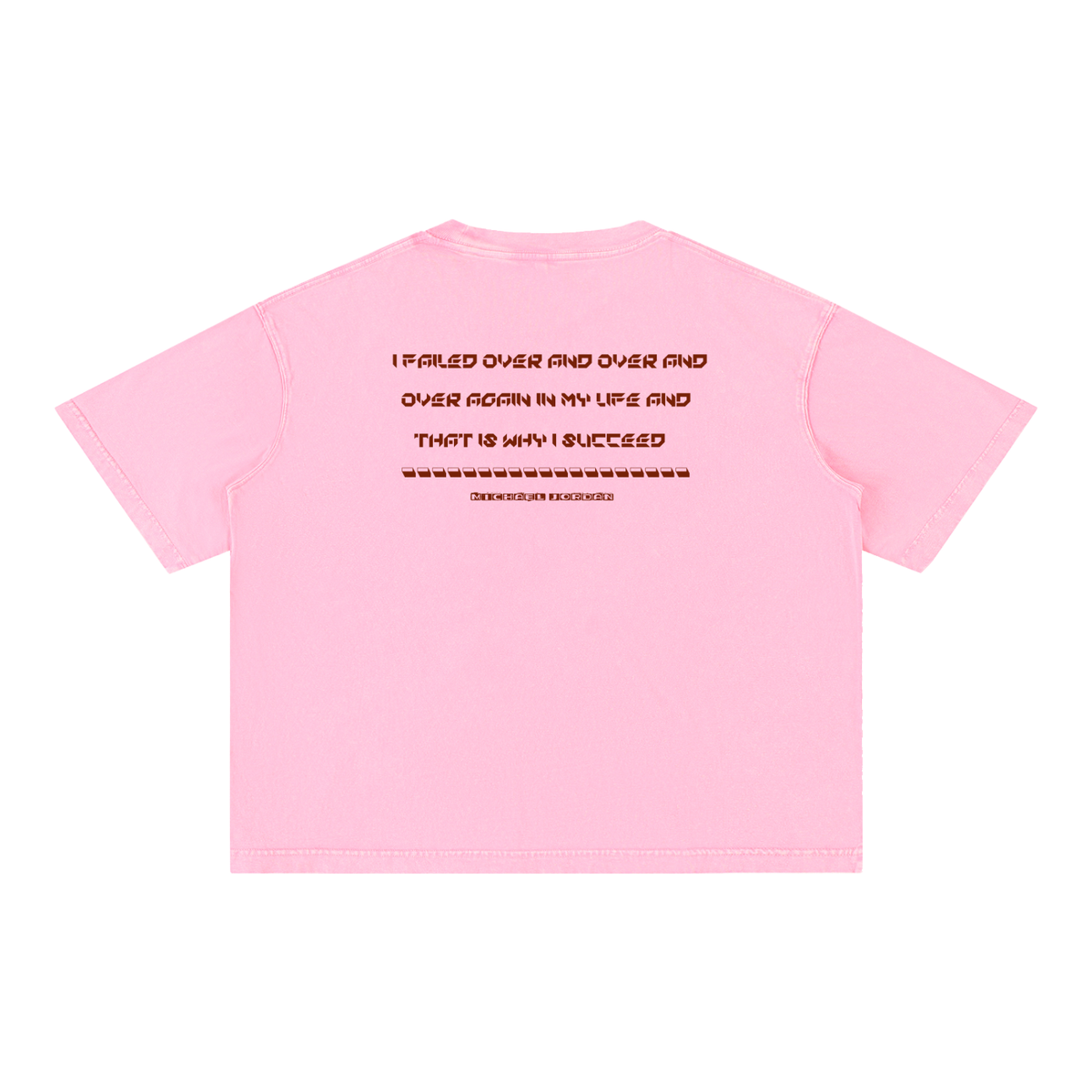 Michael Jordan - Mineral Wash Boxy Cotton T-Shirt
