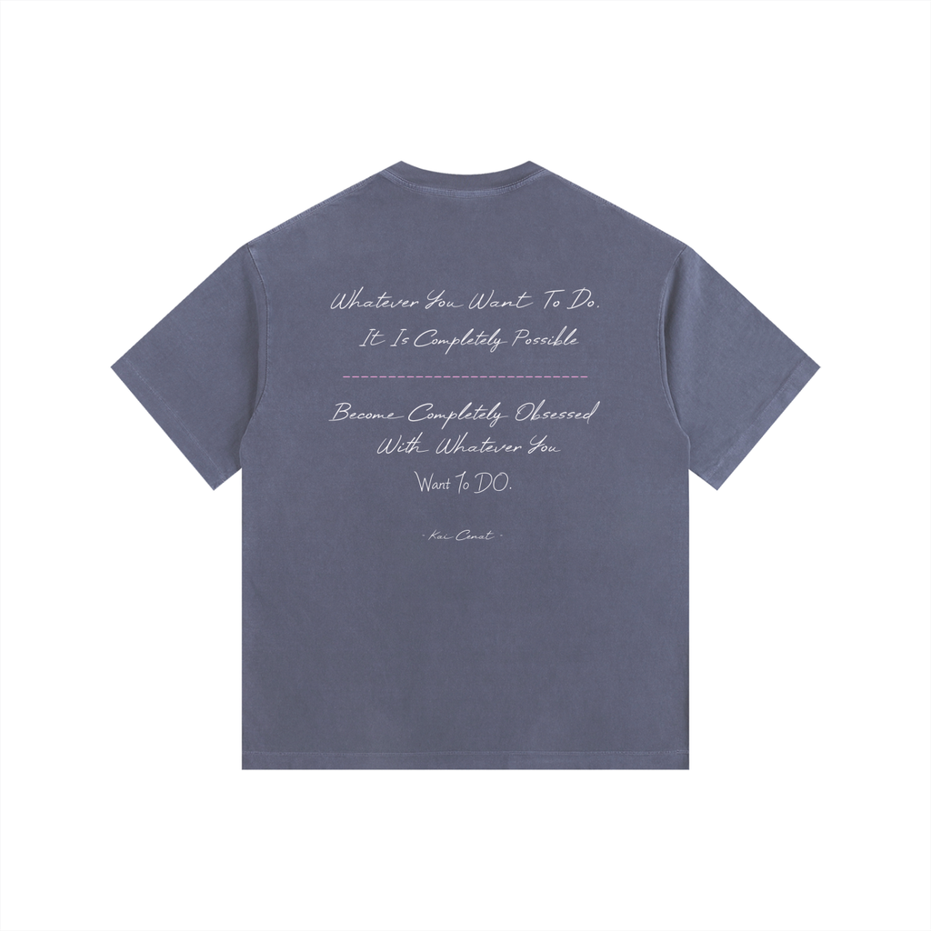 Kai Cenat - Vintage Washed Oversized Cotton T-Shirt