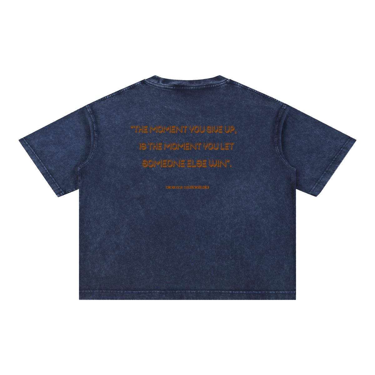 Kobe Bryant - Mineral Wash Boxy Cotton T-Shirt