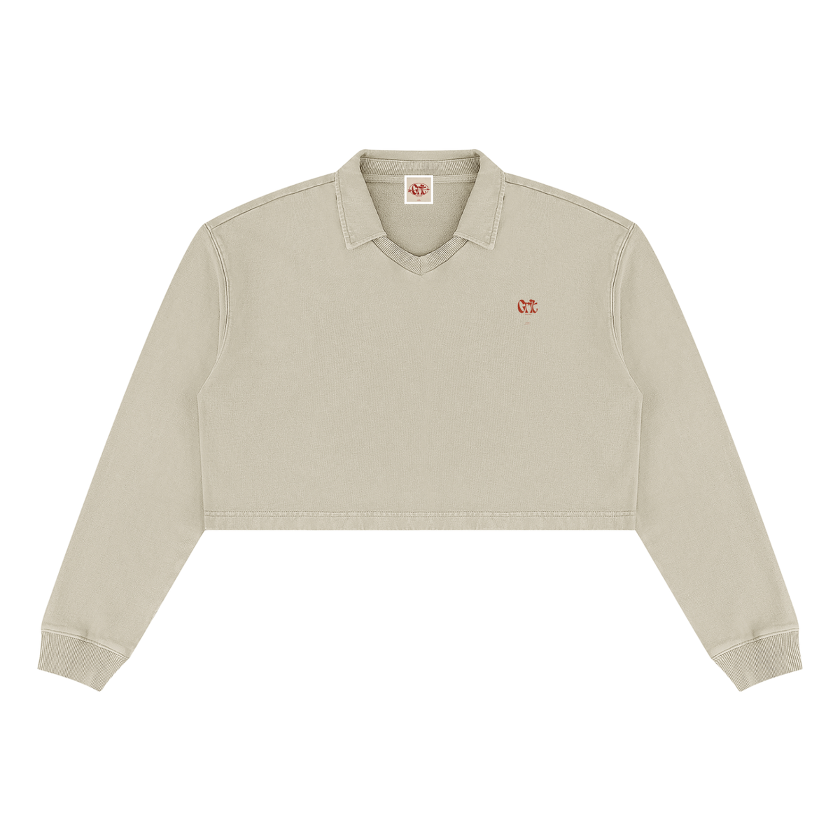 Grit Girl - Women’s Vintage Wash Crop Sweatshirt