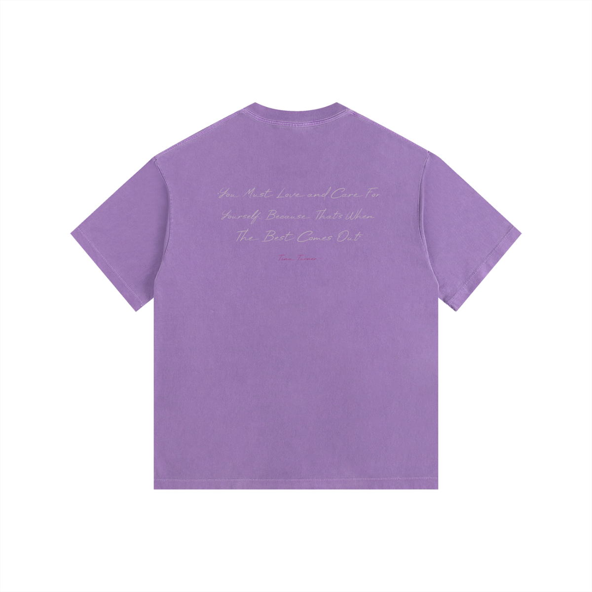 Tina Turner - Vintage Washed Oversized Cotton T-Shirt
