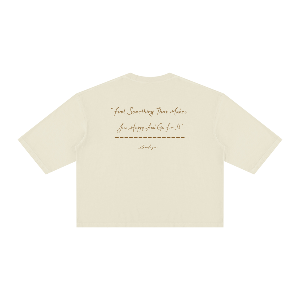 Zendaya - Unisex Vintage Wash Boxy T-Shirt