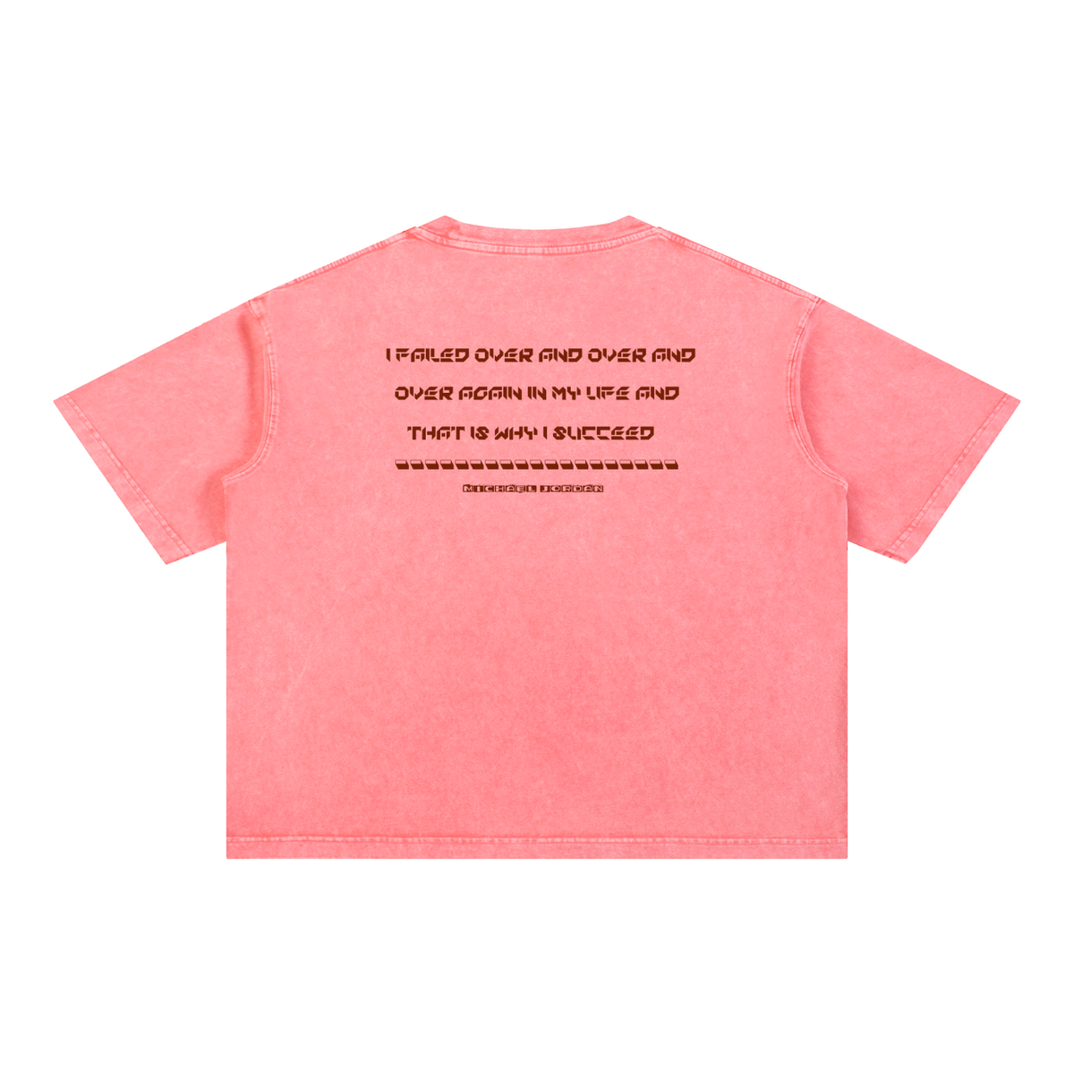 Michael Jordan - Mineral Wash Boxy Cotton T-Shirt