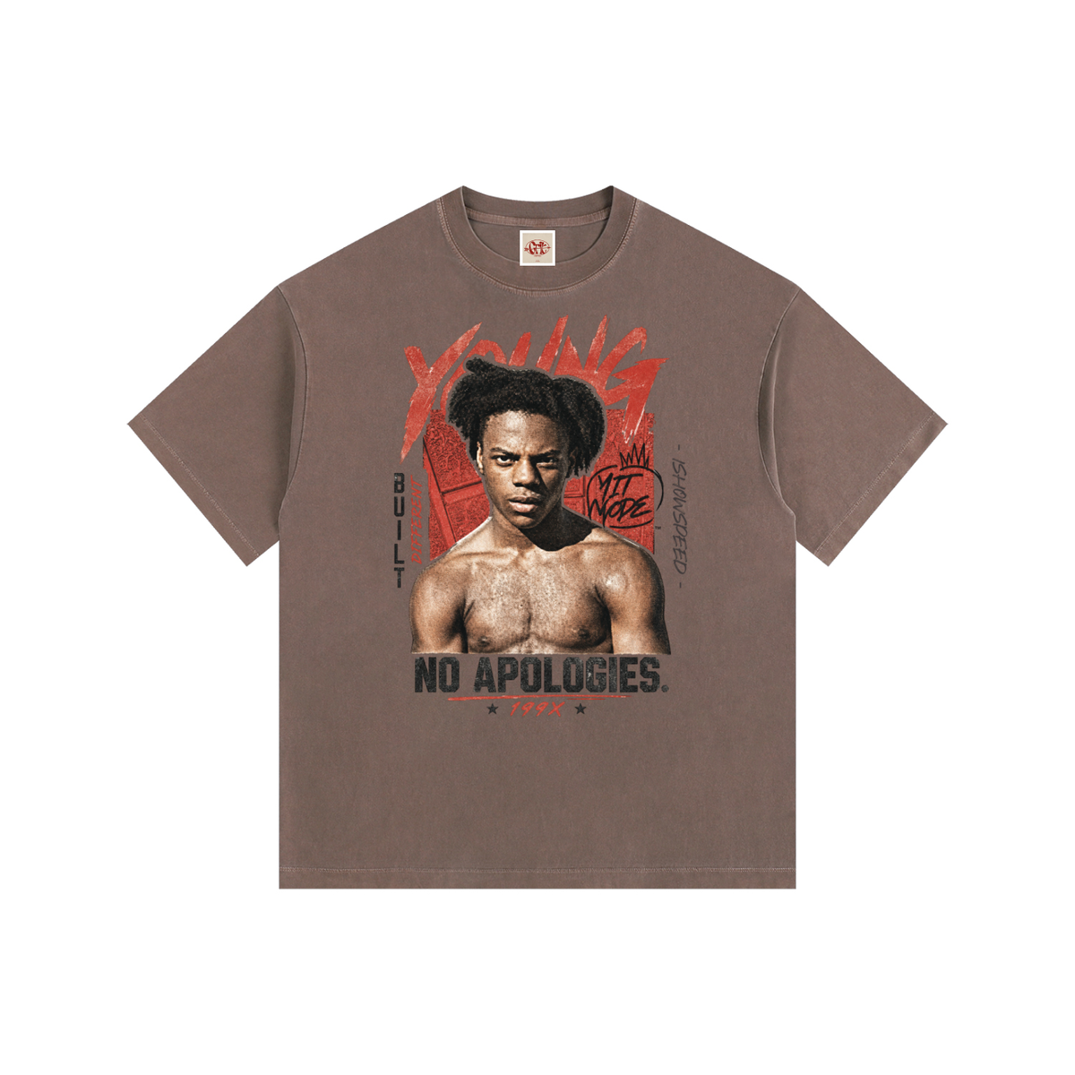 IShowSpeed - Vintage Washed Oversized Cotton T-Shirt