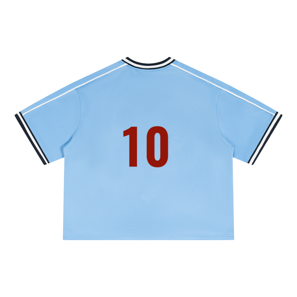 Lamine Yamal - Unisex Boxy V-Neck Soccer Jersey