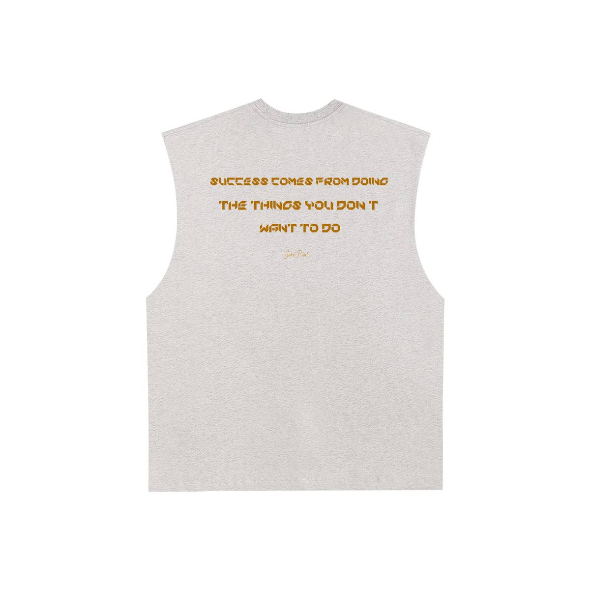 Jake Paul - Raw Edge Cotton Tank Top