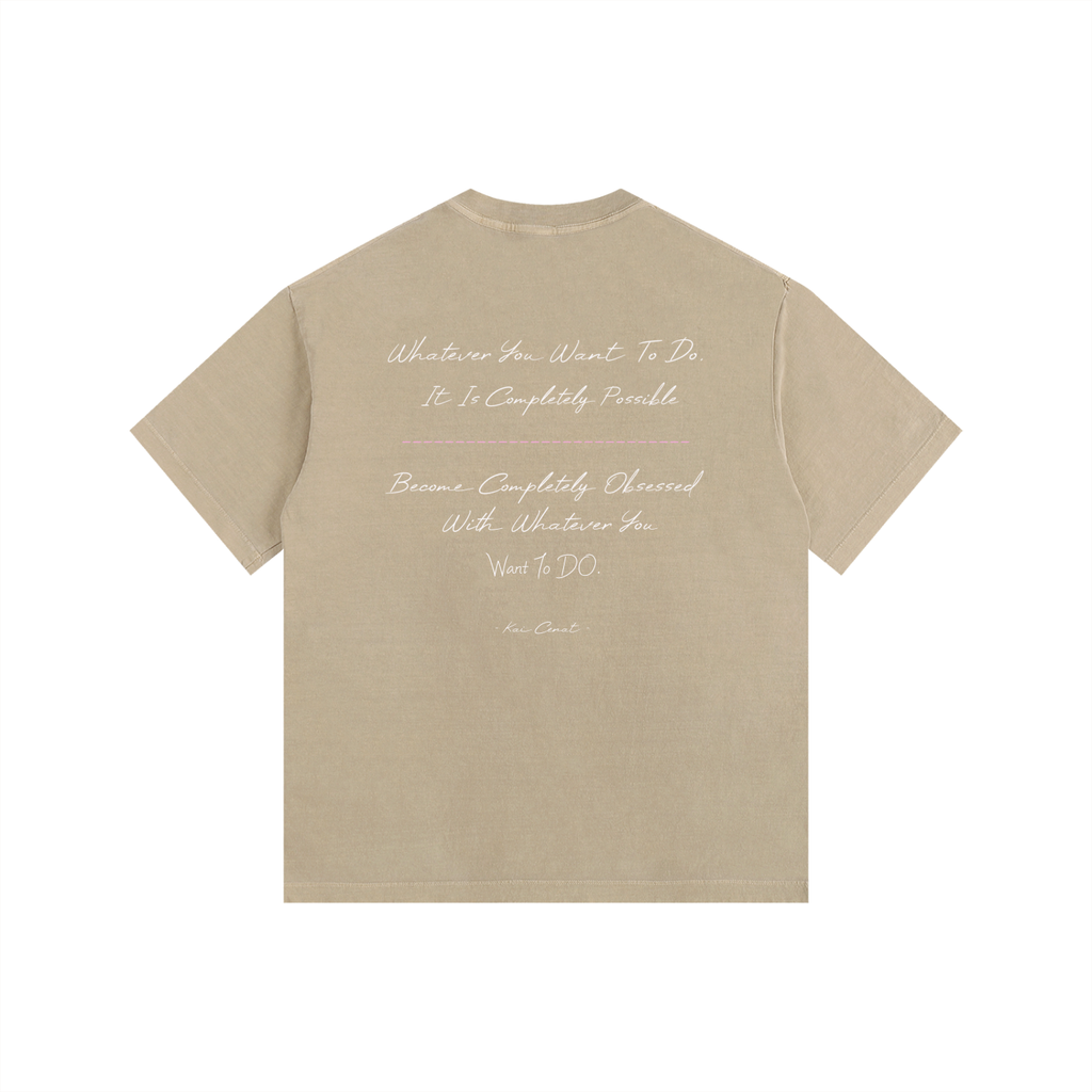 Kai Cenat - Vintage Washed Oversized Cotton T-Shirt