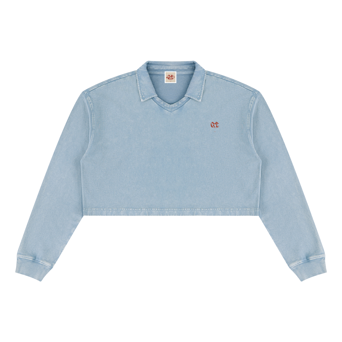 Grit Girl - Women’s Vintage Wash Crop Sweatshirt