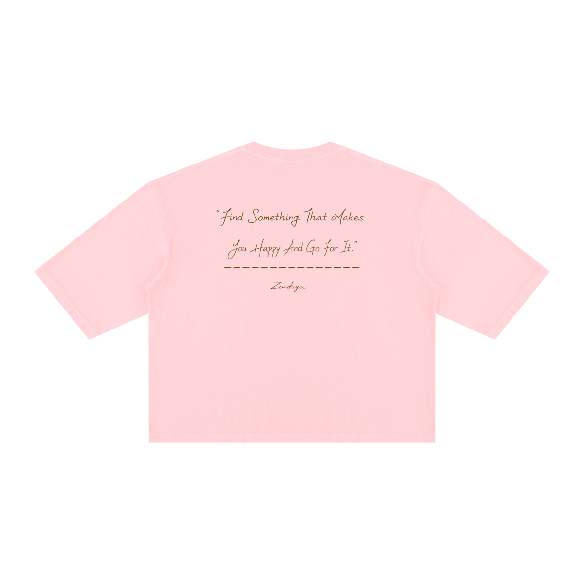 Zendaya - Unisex Vintage Wash Boxy T-Shirt
