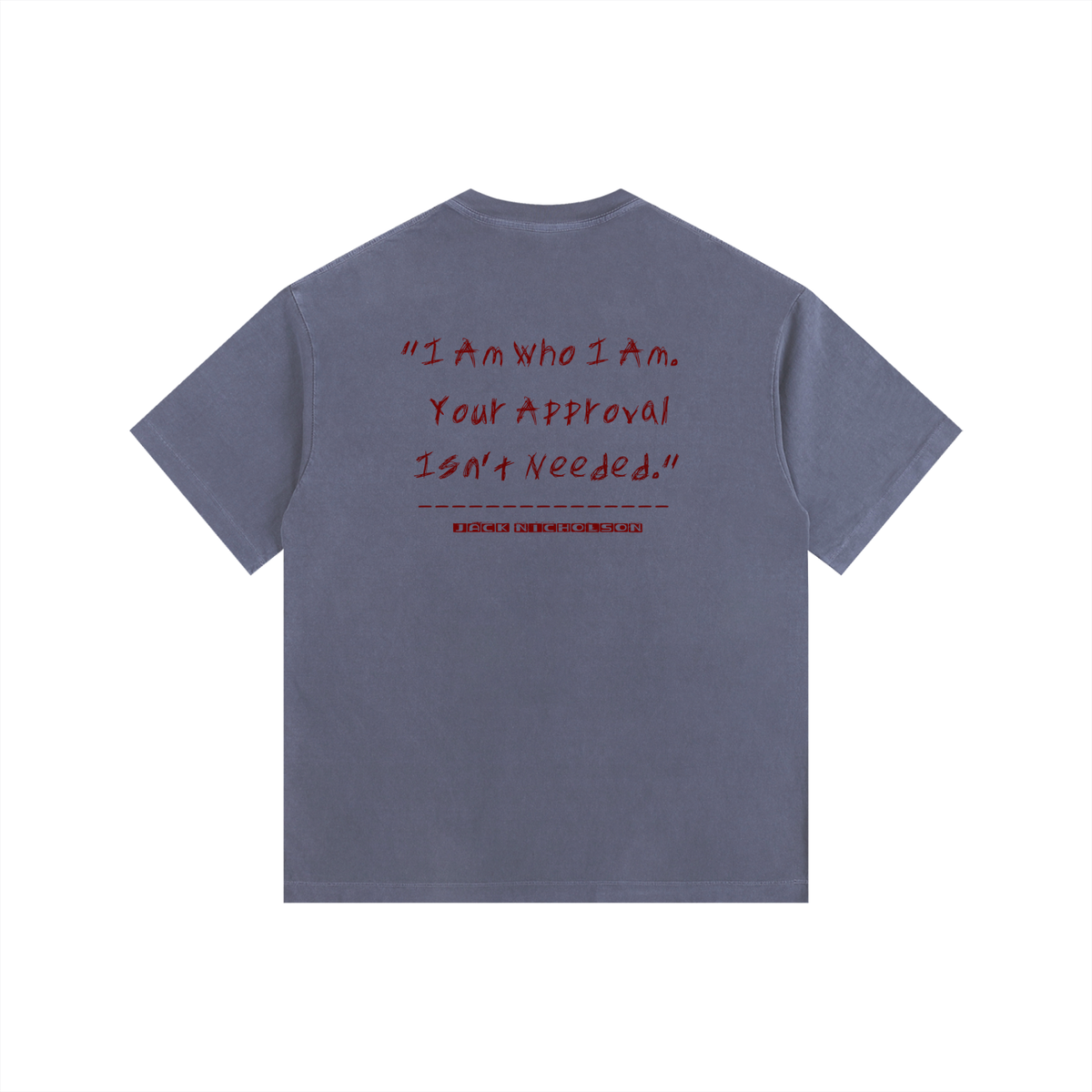 JACK NICHOLSON - Vintage Washed Oversized Cotton T-Shirt