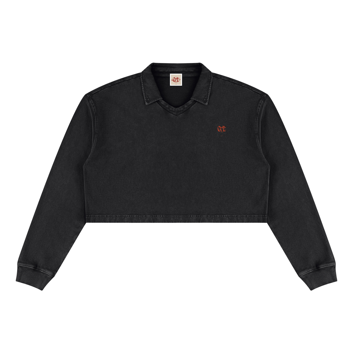 Grit Girl - Women’s Vintage Wash Crop Sweatshirt