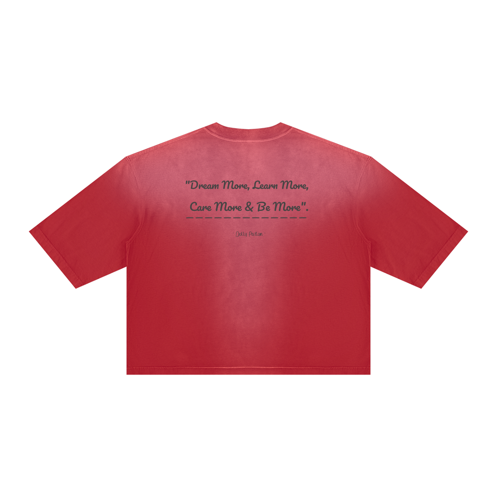 Dolly Parton - Unisex Vintage Wash Sunfade Boxy T-Shirt