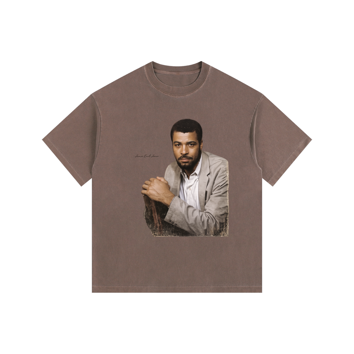 James Earl Jones - Vintage Washed Oversized Cotton T-Shirt