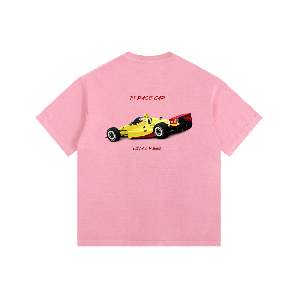Willy T. Ribbs F1 Edition - Vintage Washed Oversized Cotton T-Shirt