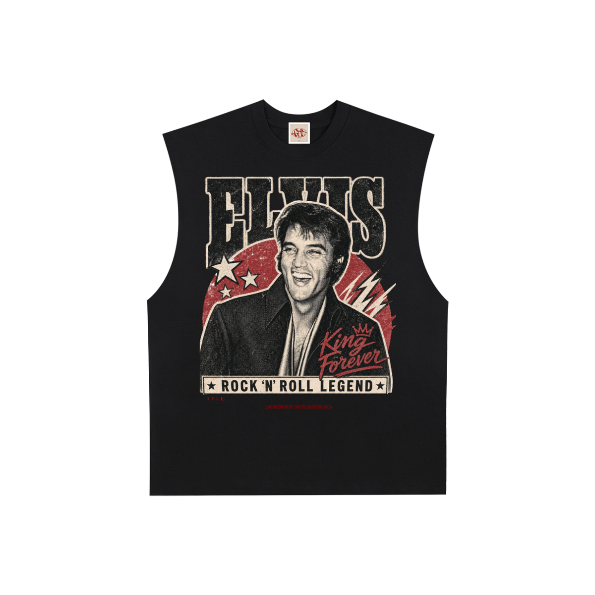 Elves Presley - Raw Edge Cotton Tank Top